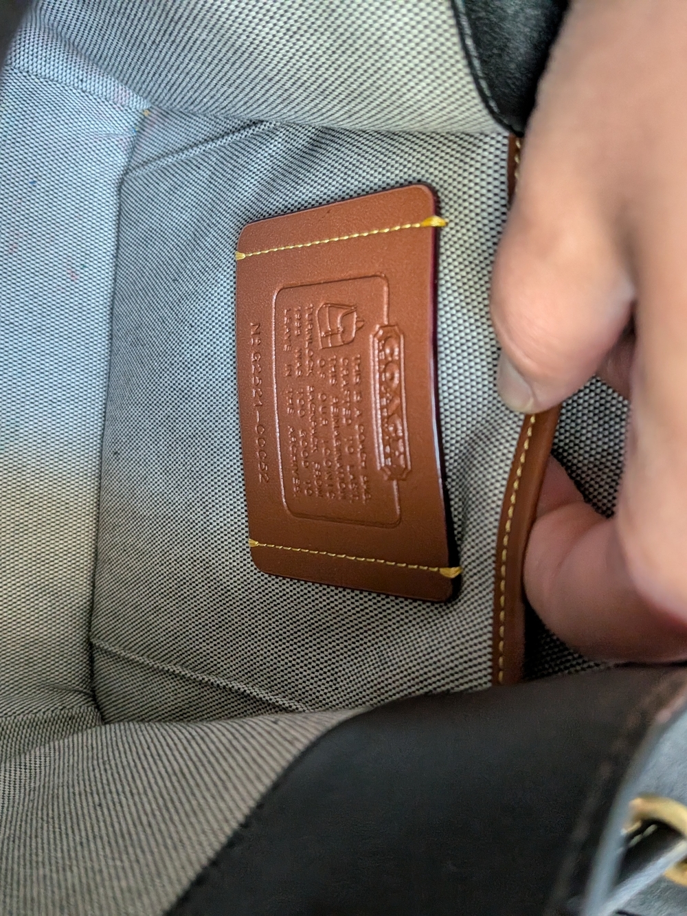 Coach Turnlock Backpack - Picture 9 of 14